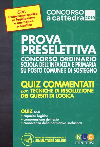 Prova preselettiva concorso - prova,