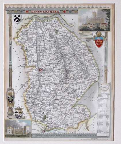 Mappa antica - antica, (19th