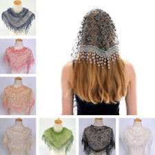 New Triangle Wrap Shawl Flower