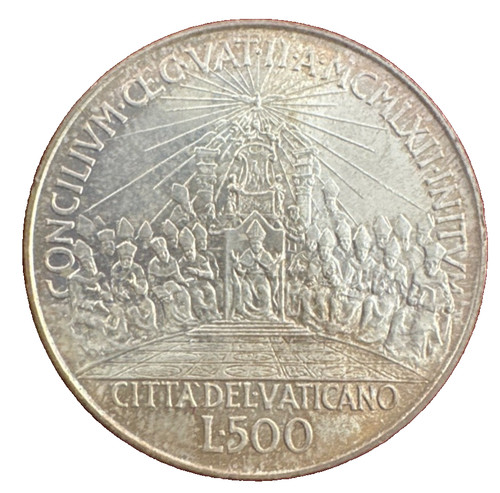 Vaticano 1962 lire 500 - 1962,