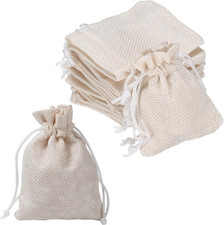 15 Sacchetti Di Juta Con