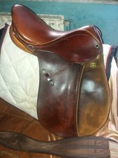 Sella equitazione Da Pony Mod. "REX" Stubben 16 inch + Coprisella+ Sottosella