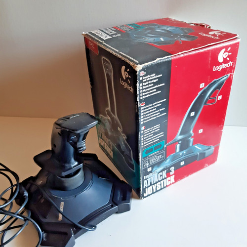 Joystick attack3 logitech - joystick, pc
