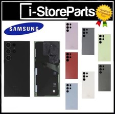 BACK COVER SCOCCA POSTERIORE COPRI BATTERIA VETRO PER SAMSUNG S23 ULTRA S918B