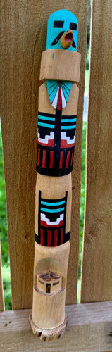 Scultura vintage totem - vintage, wilson