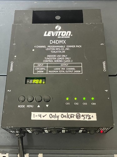Leviton d4dmx confezione - leviton,