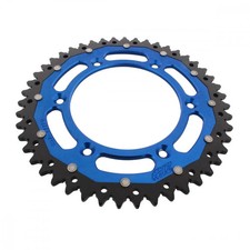 Pignone alluminio blu 47 denti