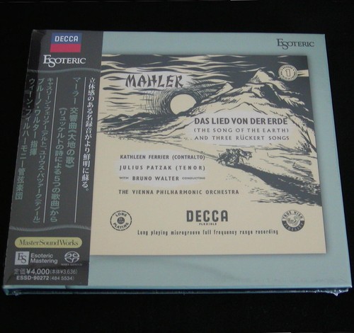 Esoteric sacd mahler das lied - esoteric,