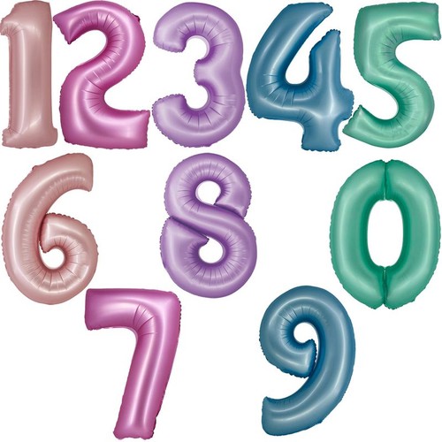 Pallone mylar numero - pallone,