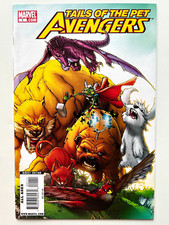 Tails of the Pet Avengers #1 quasi nuovo/nuovo- 2010 Marvel Comics 1a stampa Lockjaw Throgg
