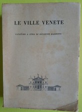 Le Ville Venete, Catalogo a