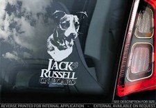 Adesivo auto Jack Russel