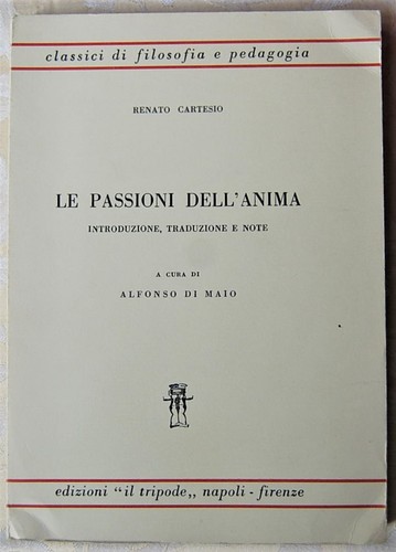 Cartesio renato passioni - renato:, le
