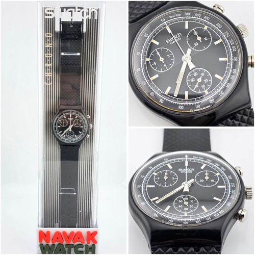 Swatch chrono black - chrono, friday