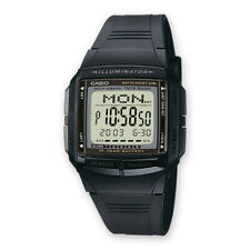 Orologio CASIO DATA BANK DB-36-1AVDF Silicone Nero Chrono Timer Dual Time DD