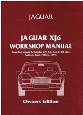 MANUALE OFFICINA JAGUAR XJ40 &