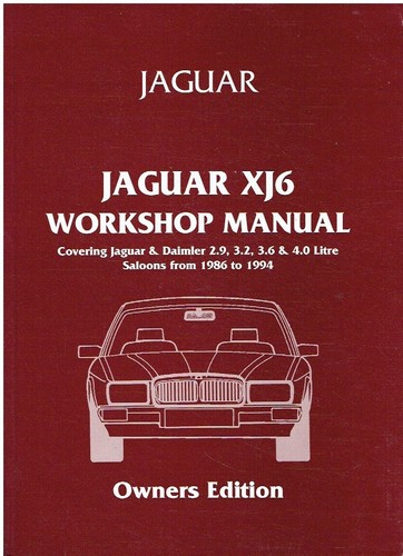 Manuale officina jaguar - officina, &