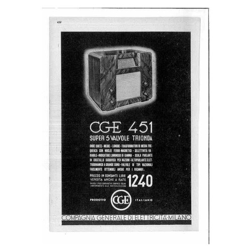 Cge radio 451 - , 5
