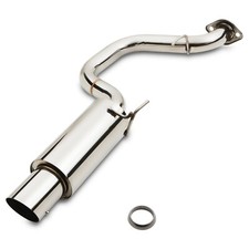 SILENZIATORE POSTERIORE INOX PER TOYOTA CELICA T23 GT ZZT 1.8 140 190CV 00-05