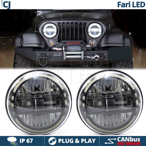 Fari led drl per - led,