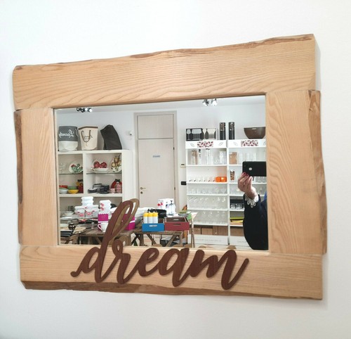 Specchio legno moderno - in,