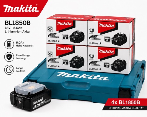 Batterie originali makita - 4,