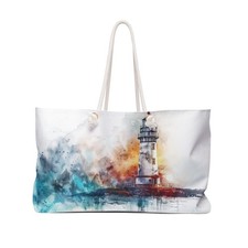 Lighthouse Art Weekender Bag
