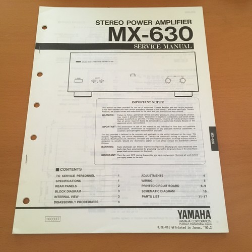 Yamaha 630 amplificatore - yamaha,