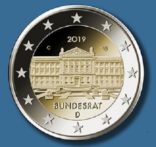 Germania 2019 consiglio - 2€,