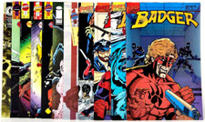 Badger Comics First 1985 5 6 7