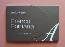 Franco Fontana Fotografie Modena Città d'Artista 10 cartoline nuove nv ottimo