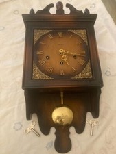 OROLOGIO A PENDOLO IN LEGNO con Movimento Urgos Westminster