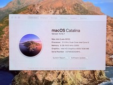 Apple Mac Mini 2012 A1347 2,5