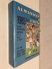 ALMANACCO ILLUSTRATO DEL CALCIO Panini 1985 manuale sport libro di