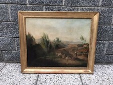 Antico dipinto del XIX secolo