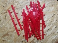 Ninco 1/43 WRC Rally Rosso Pista Lati Protezione Recinzione, Barriera Antiurto 20 Pezzi