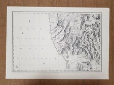 Carta geografica calabria - carta,