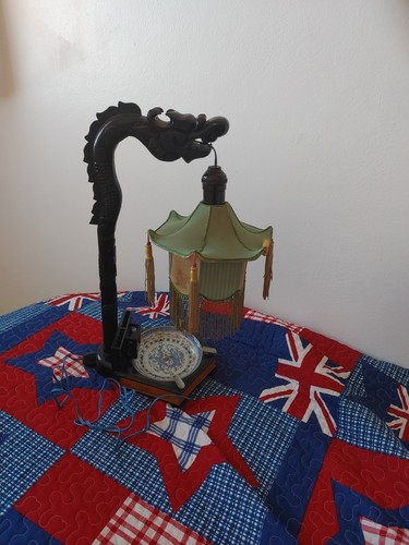 Lampada antiquariato cinese - lampada,