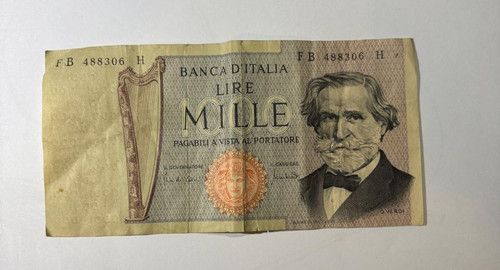 Banconota 1000 lire giuseppe - banconota,