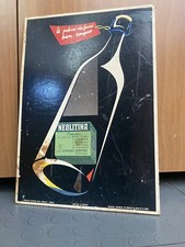 ?Insegna Tabella Vintage Anni 60 70 Modernariato Design Plaque Targa Epoca Sign