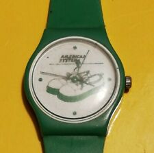 Orologio AMERICAN SYSTEM Verde - Vintage da Collezione e da Revisionare
