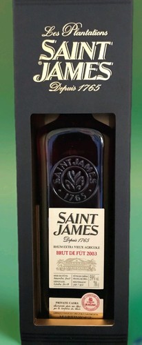 Saint james 2003 brut fût - james, de