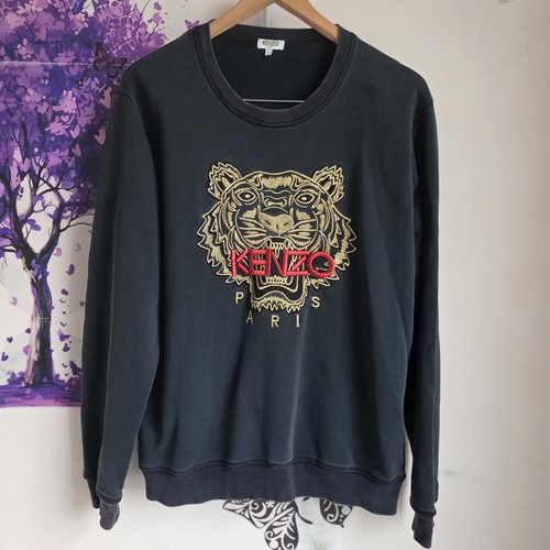 Felpa kenzo paris ricamata - kenzo,