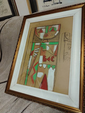 Ibrahim Kodra, Studio Di Una Scultura 1986