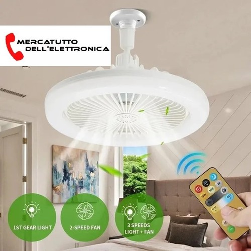 Ventilatore plafoniera led - led, da