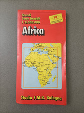 AFRICA - CARTINA MAPPA -