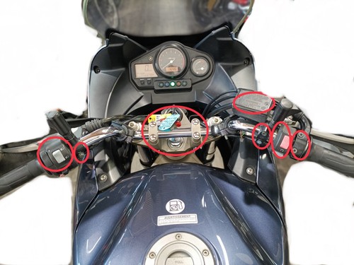 Yamaha tdm900 comando acciaio - yamaha,