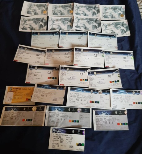 Lotto biglietti juventus - biglietti, dal