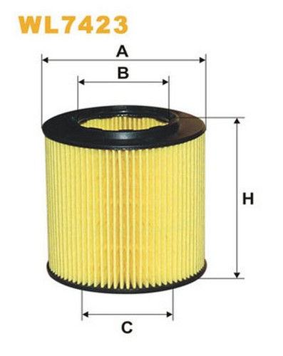 Wl7423 filtro olio - wl7423,