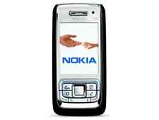 Nokia E65 usato SOLO INGLESE NERO TASTI SBLOCCATO telefono cellulare DUAL SIM